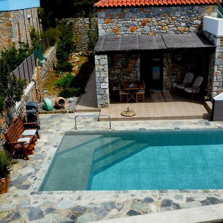 Villa Mavri Ruhige Private Pool Villa, Meerblick Agia Paraskevi  Luaran gambar