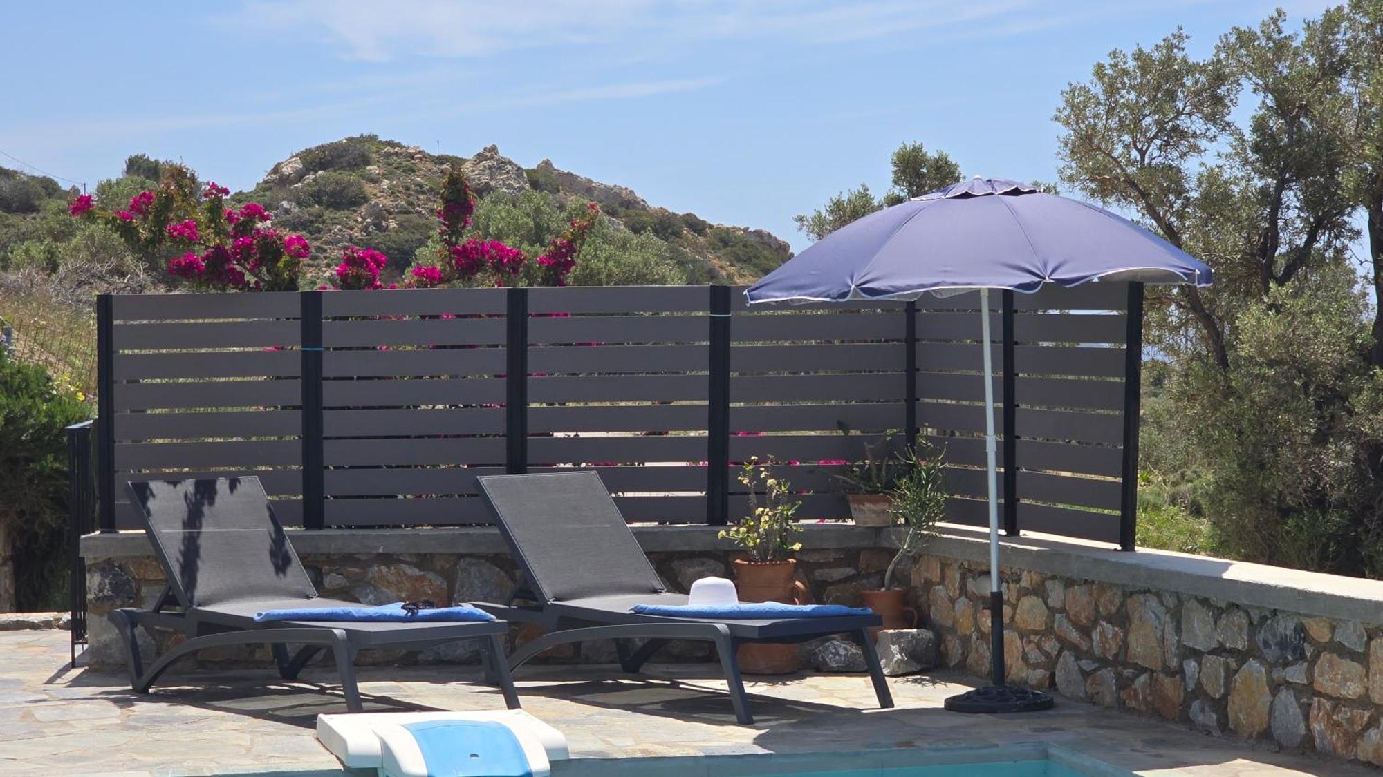 Villa Mavri Ruhige Private Pool Villa, Meerblick Agia Paraskevi  Luaran gambar