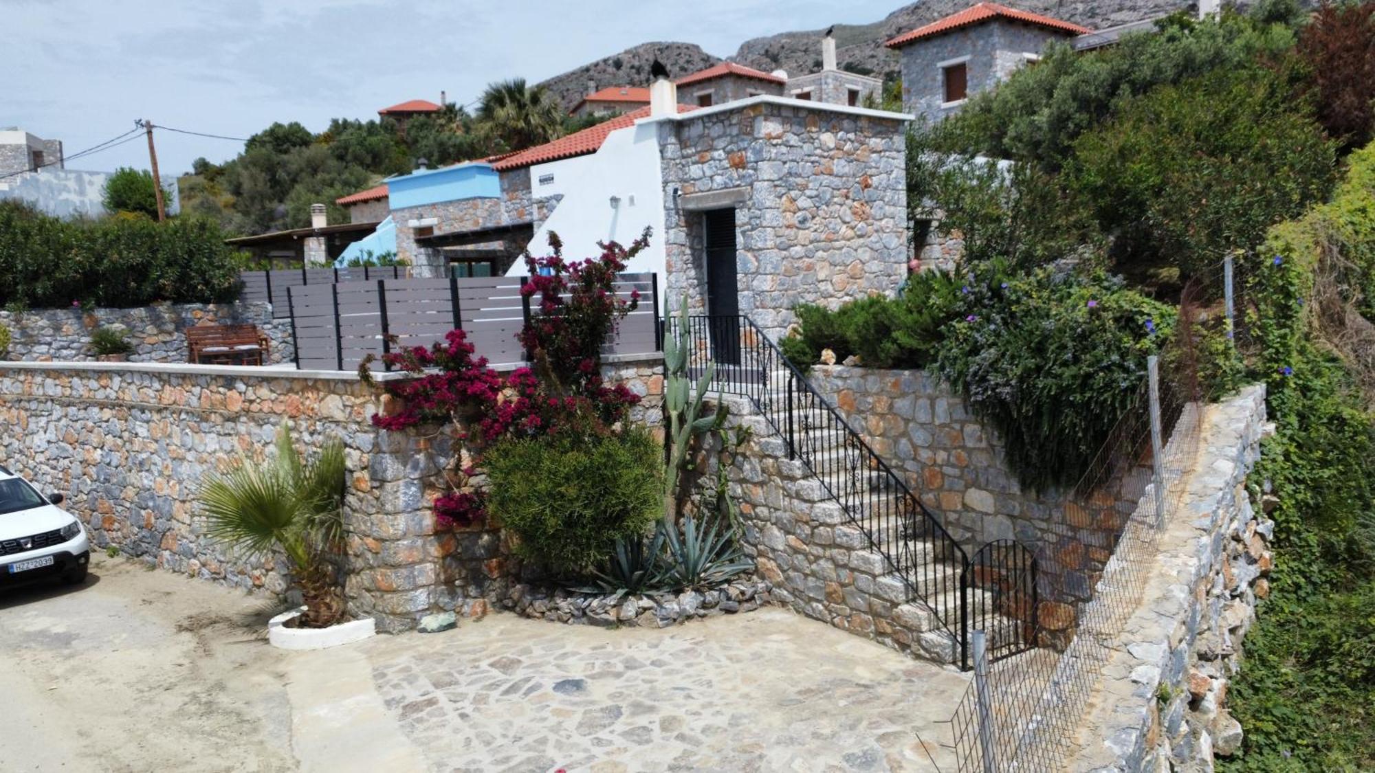 Villa Mavri Ruhige Private Pool Villa, Meerblick Agia Paraskevi  Luaran gambar